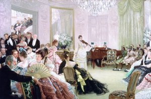 Silenzio!, Il Concerto, c1875 da James Jacques Joseph Tissot