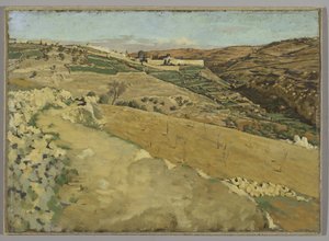 Gerusalemme e Siloam, lato sud, illustrazione da 