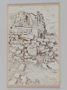 Pozzo di Giobbe, illustrazione da La vita di Nostro Signore Gesù Cristo da James Jacques Joseph Tissot