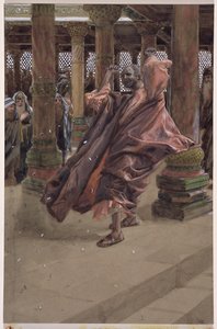 Giuda si Pente e Restituisce il Denaro, illustrazione per La Vita di Cristo, c.1886-94