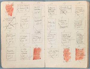 Pagine da un album di schizzi per La vita di Nostro Signore Gesù Cristo da James Jacques Joseph Tissot
