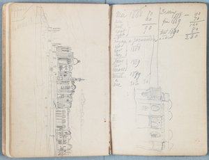 Pagine da un album di schizzi per La vita di Nostro Signore Gesù Cristo, fine 1880 da James Jacques Joseph Tissot