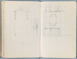 Pagine da un album di schizzi per La vita di Nostro Signore Gesù Cristo da James Jacques Joseph Tissot