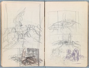 Pagine da un album di schizzi per La vita di Nostro Signore Gesù Cristo da James Jacques Joseph Tissot