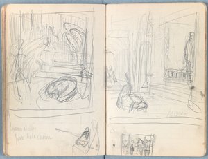 Pagine da un album di schizzi per La vita di Nostro Signore Gesù Cristo, fine 1880