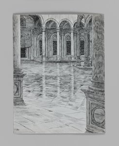 Portico della Moschea di Mohamet-Ali, illustrazione da La vita di Nostro Signore Gesù Cristo