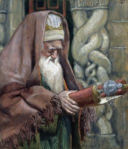 Simeone, illustrazione per La Vita di Cristo, c.1886-94