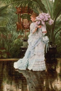 Il mazzo di lillà, 1875 da James Jacques Joseph Tissot