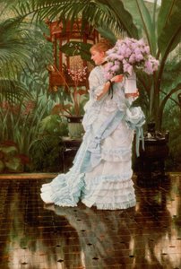 Il mazzo di lillà da James Jacques Joseph Tissot