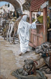 La chiamata di San Matteo (illustrazione per La vita di Cristo) da James Jacques Joseph Tissot