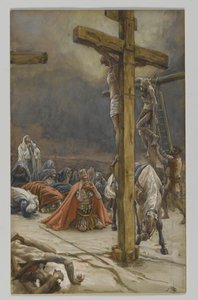 La confessione di San Longino, illustrazione da La vita di Nostro Signore Gesù Cristo, 1886-94