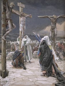 La morte di Gesù, illustrazione per La vita di Cristo da James Jacques Joseph Tissot