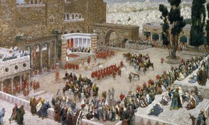 Il Foro di Gerusalemme visto dall