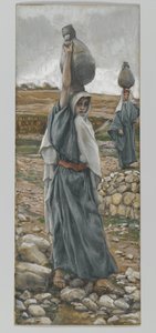 La Santa Vergine nella sua giovinezza, illustrazione da La vita di Nostro Signore Gesù Cristo da James Jacques Joseph Tissot