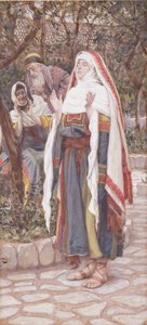 Il Magnificat, illustrazione per La vita di Cristo, c.1886-94 da James Jacques Joseph Tissot