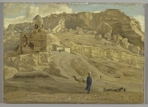 Il Mokattam dalla Cittadella del Cairo, illustrazione da La vita di Nostro Signore Gesù Cristo da James Jacques Joseph Tissot