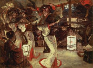 Il figliol prodigo nella vita moderna: in terre straniere, c.1882 da James Jacques Joseph Tissot