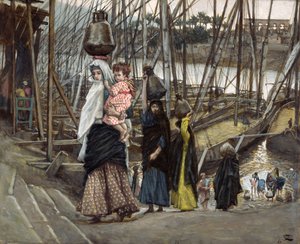 Il Soggiorno, Egitto, illustrazione per La Vita di Cristo, c.1886-94