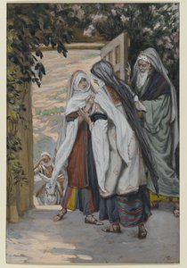 La visitazione, illustrazione per La vita di Cristo, c.1886-94