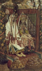 Le nozze di Cana, illustrazione per La Vita di Cristo, c.1886-96 da James Jacques Joseph Tissot
