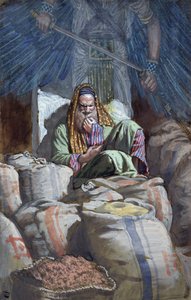 Stolto, questa notte la tua anima sarà richiesta da te (illustrazione per La vita di Cristo) da James Jacques Joseph Tissot