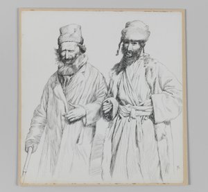 Tipi di Giudea, illustrazione da La vita di Nostro Signore Gesù Cristo da James Jacques Joseph Tissot