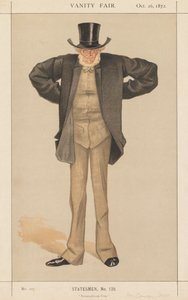 Vanity Fair: Statista, No. 128 Newcastle-on-Tyne, 1872 da James Jacques Joseph Tissot