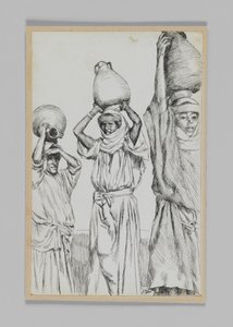 Donne di Galilea, illustrazione da La vita di Nostro Signore Gesù Cristo da James Jacques Joseph Tissot