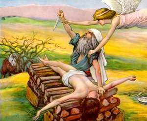 Il sacrificio di Isacco di Abramo