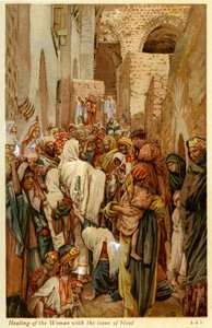 Guarigione della donna con perdita di sangue da James Jacques Joseph after Tissot