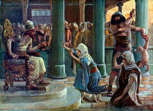 La saggezza di Salomone da James Jacques Joseph after Tissot