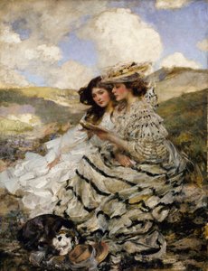 Sulle dune (Lady Shannon e Kitty) da James Jebusa Shannon