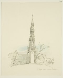 Bristol High Cross nei giardini di Stourhead da James Johnson