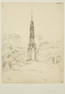 Bristol High Cross nei giardini di Stourhead, 25 maggio 1819 da James Johnson