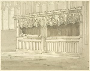 Monumento a Sir Thomas Mede in St Mary Redcliffe da James Johnson