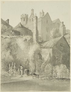 The White Lodge, vista dal giardino della City School (Queen Elizabeth