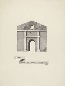 Missione di Santa Cruz da James Jones