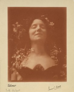 "Le Desir": ritratto di Yvette Guilbert, 1896