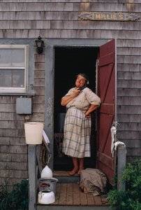 Questa isolana, Mildred Jewett, è una Guardia Costiera onoraria per il suo lavoro nella Seconda Guerra Mondiale da James L Stanfield