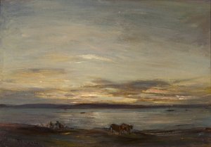 Tramonto dorato, Fairlie da James Lawton Wingate