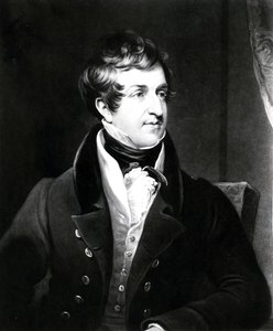 John Cam Hobhouse, stampa di Charles Turner, 1834 da James Lonsdale