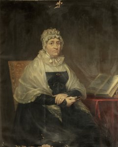 Ritratto di Mrs Ward, c.1809 da James Lonsdale