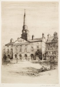 La vecchia casa di città, Dundee da James Mackie Smith