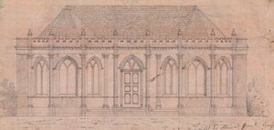 Disegno Preparativo per Design 20, Tavola 18 di Una Collezione di Progetti per Ritiri Rurali da James Malton
