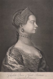 Charlotte Regina di Gran Bretagna da James McArdell