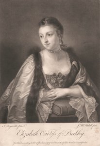 Elizabeth, Contessa di Berkeley da James McArdell