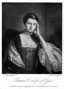 Frances, Contessa di Essex, 1757, 1905 da James McArdell