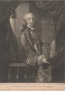 Tenente Generale Charles Schaw Cathart, 9º Conte Cathcart da James McArdell