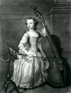Ritratto di Benjamin Hallett (mezzotinto)