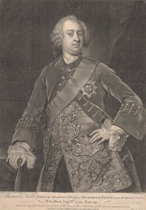 Principe Carlo, 2° duca di Richmond, Lenox e Aubigny da James McArdell